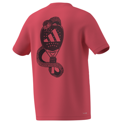 T-shirt Adidas Padel Graphic Tee Rose