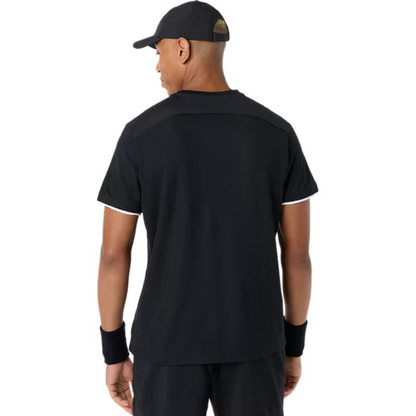 T-shirt Asics Court Noir - Esprit Padel Shop