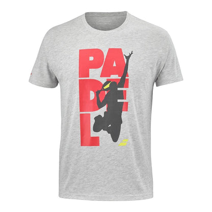 T-Shirt Babolat Padel Coton Tee Men gris