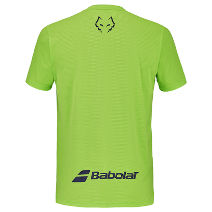 T-shirt Babolat Crew Neck Tee Lebron Vert