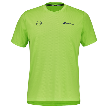 T-shirt Babolat Crew Neck Tee Lebron Vert