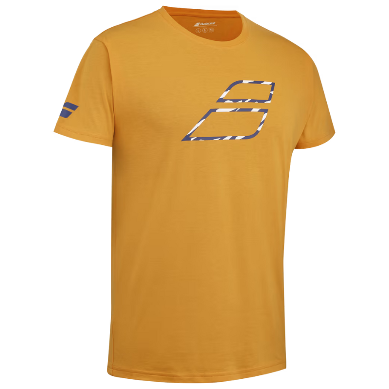 T-shirt Babolat Exercise Big Flag Orange