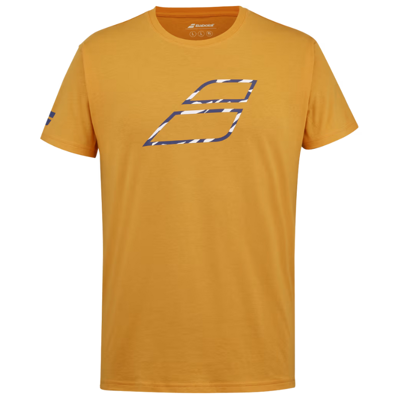 T-shirt Babolat Exercise Big Flag Orange