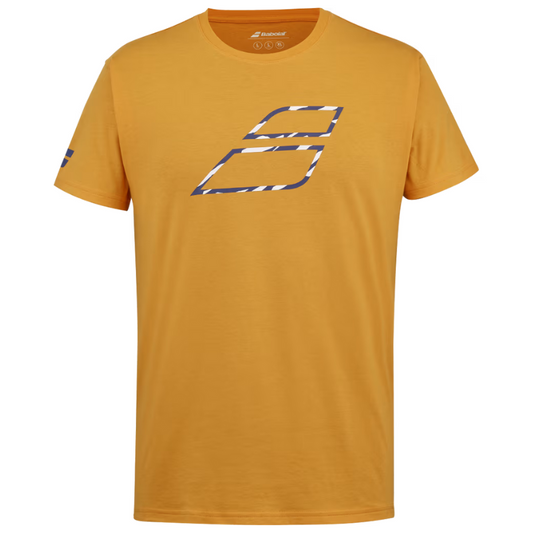 T-shirt Babolat Exercise Big Flag Orange