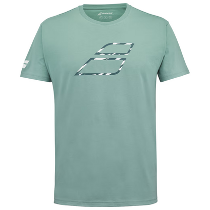 T-shirt Babolat Exercise Big Flag Vert