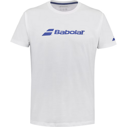 T-shirt Babolat Exercise Tee Blanc Junior Boy