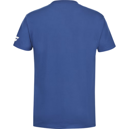 T-shirt Babolat Exercise Tee Bleu Junior Boy