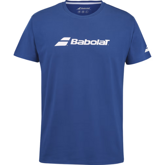 T-shirt Babolat Exercise Tee Bleu Junior Boy
