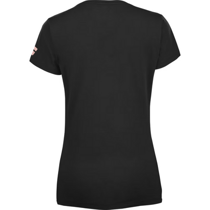 T-shirt Babolat Exercise Tee Noir Femme