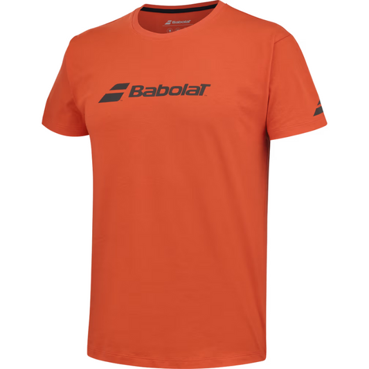 T-shirt Babolat Exercise Tee Rouge Junior Boy