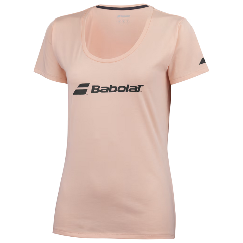 T-shirt Babolat Exercise Tee Rose Femme