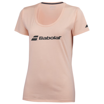 T-shirt Babolat Exercise Tee Rose Femme