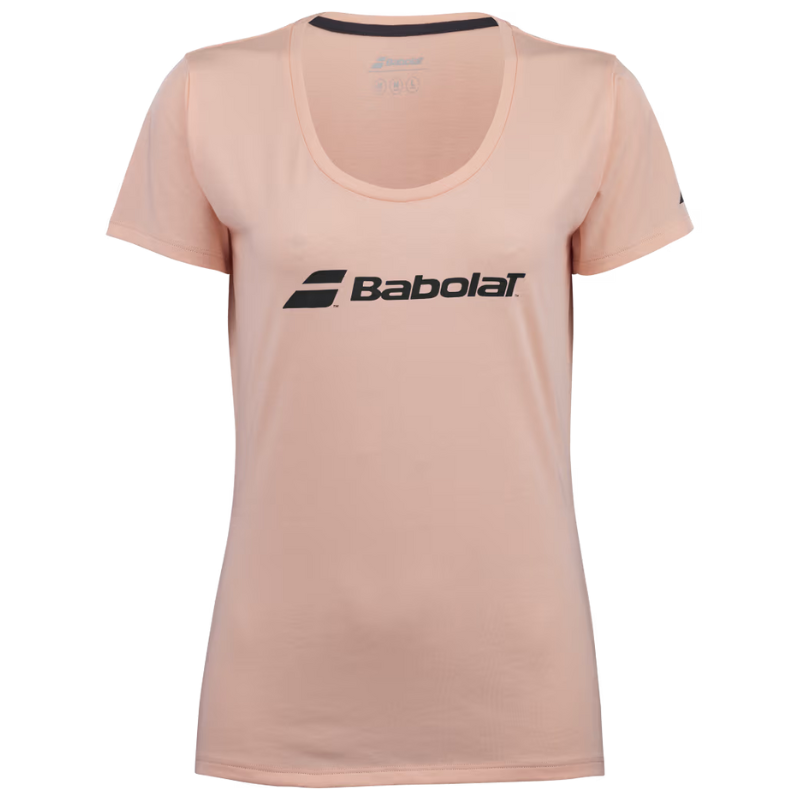 T-shirt Babolat Exercise Tee Rose Femme