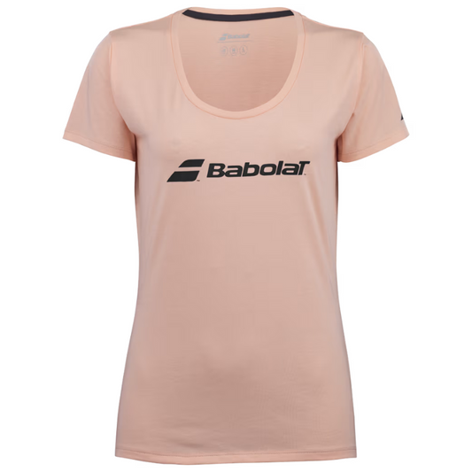 T-shirt Babolat Exercise Tee Rose Femme