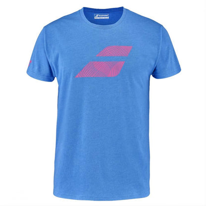 T-shirt Babolat Big Flag Bleu