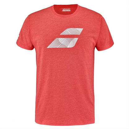 T-shirt Babolat Big Flag Rouge