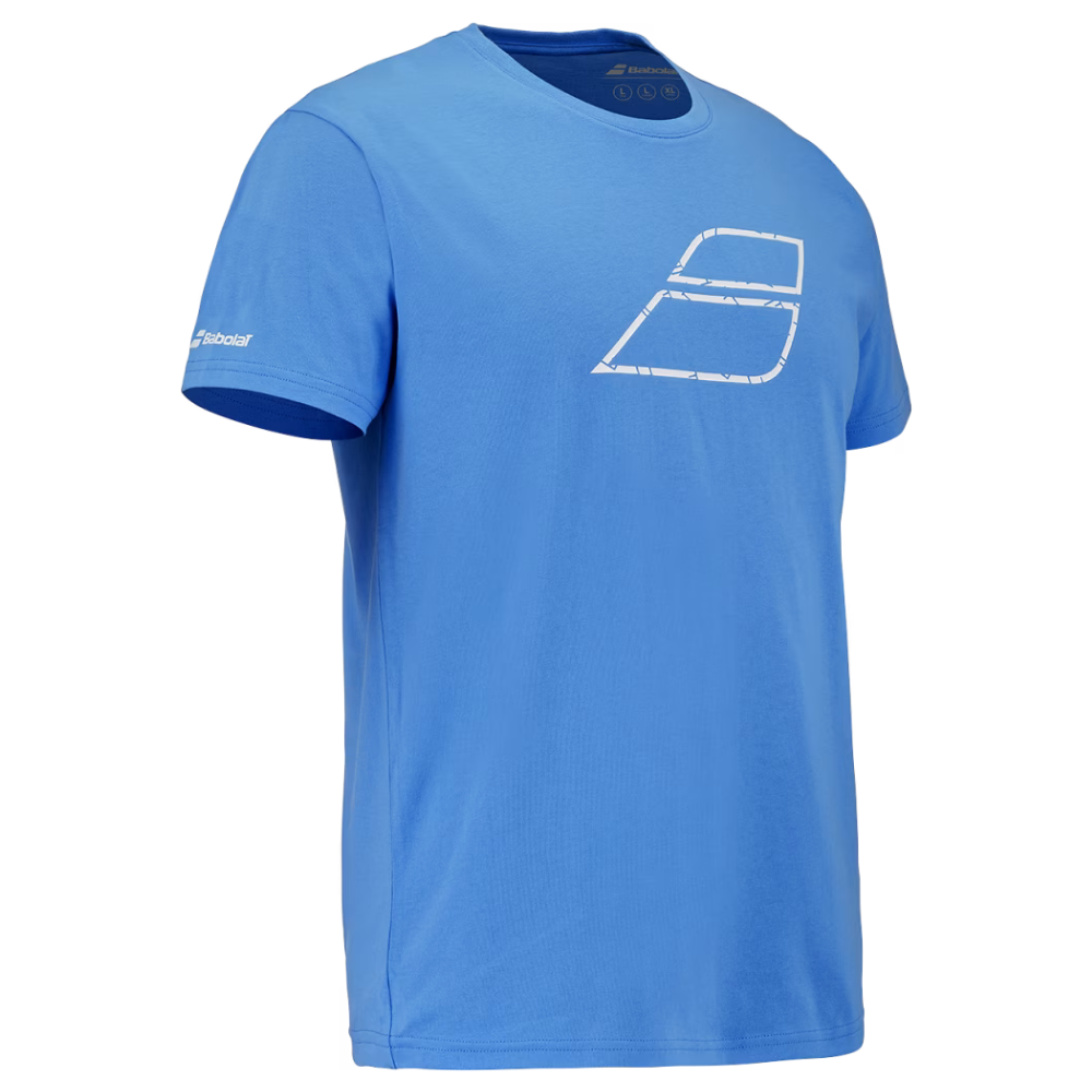 T-shirt Babolat Exercise Cotton Tee Bleu Junior Boy 2026
