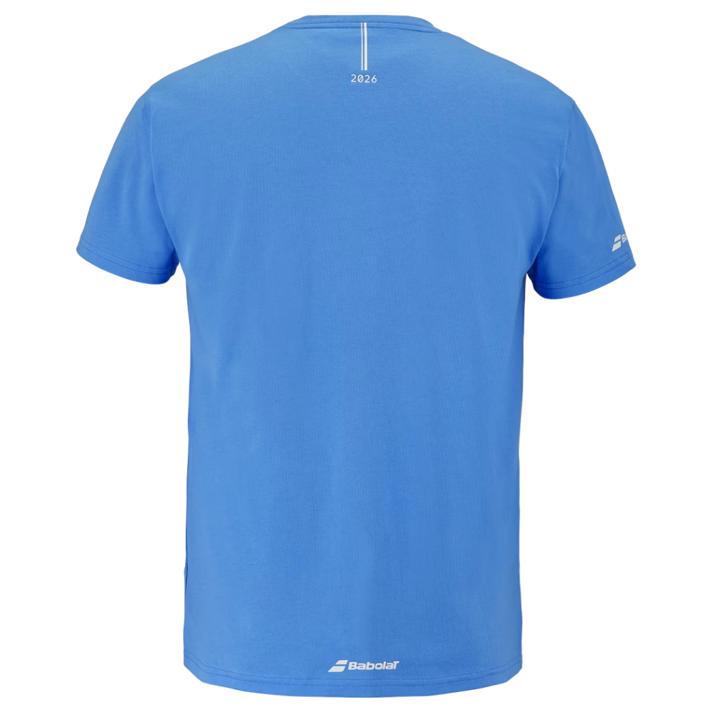 T-shirt Babolat Exercise Cotton Tee Bleu Junior Boy 2026