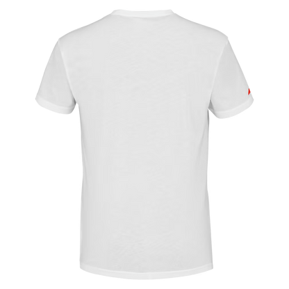 T-shirt Babolat Padel Coton Tee Blanc 2023
