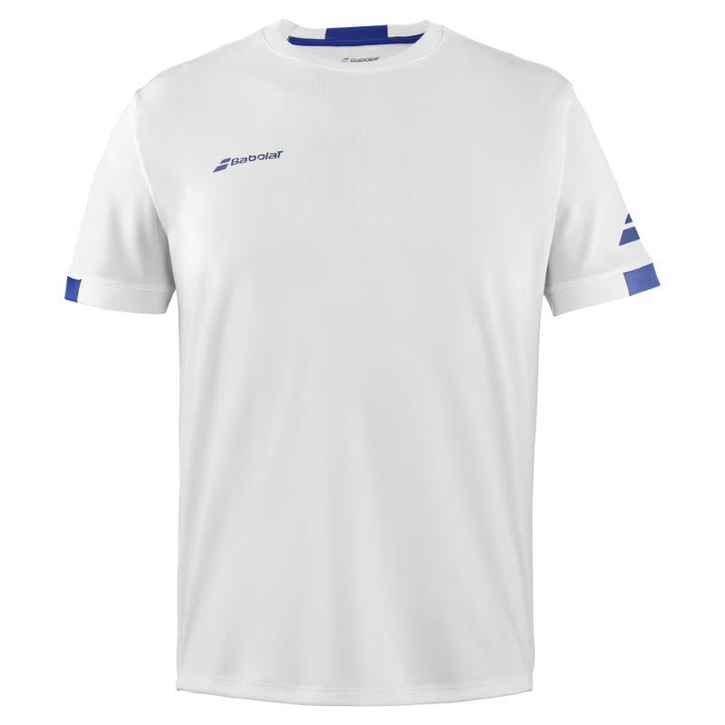 T-shirt Babolat Play Crew Neck Tee Blanc - M