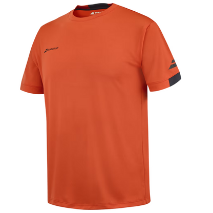 T-shirt Babolat Play Crew Neck Tee Rouge/Orange