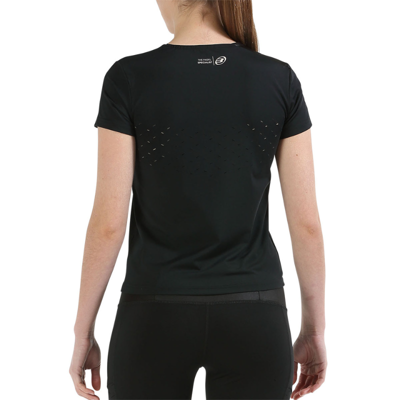T-shirt Bullpadel Pital Noir Femme