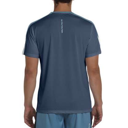 T-shirt Bullpadel Caldel Bleu