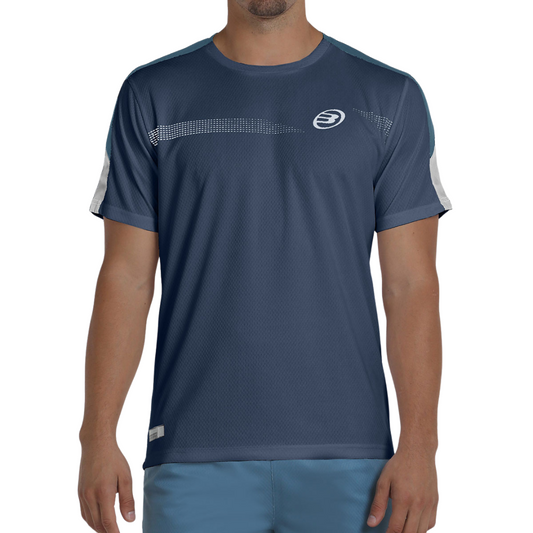 T-shirt Bullpadel Caldel Bleu