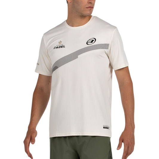 T-shirt Bullpadel Patos Blanc