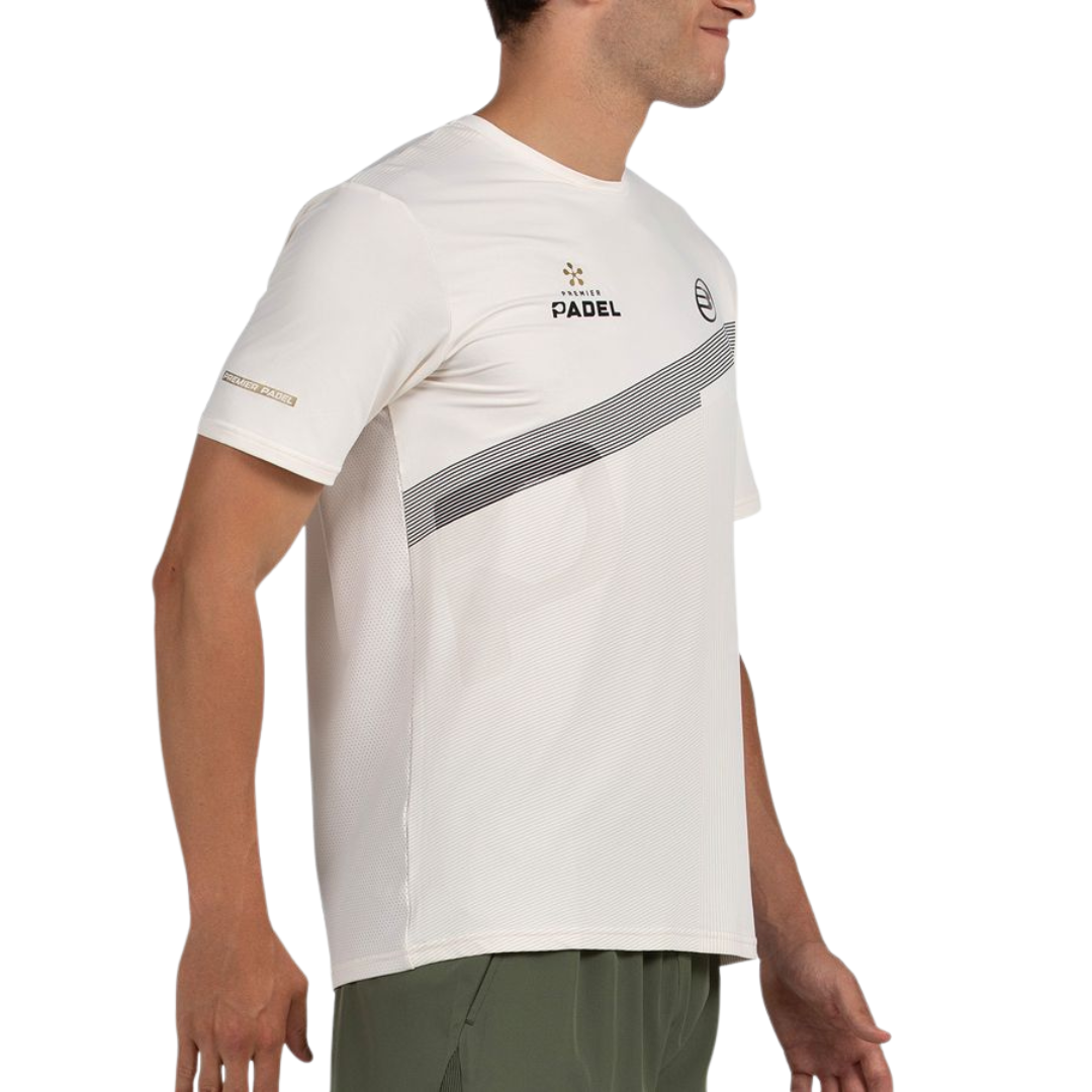 T-shirt Bullpadel Patos Blanc