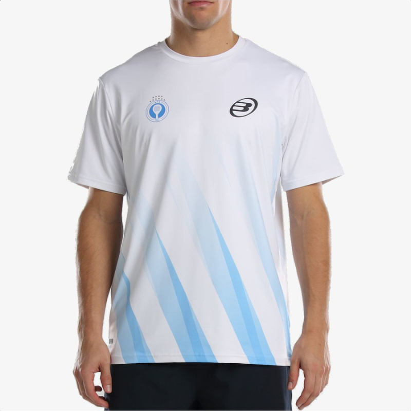 T-shirt Bullpadel Replica Argentine APA Abino Blanc