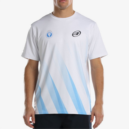 T-shirt Bullpadel Replica Argentine APA Abino Blanc