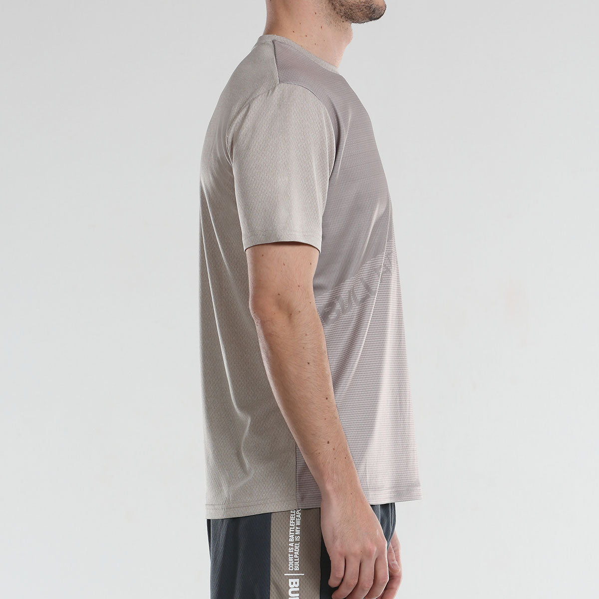 T-Shirt Bullpadel Afile Gris