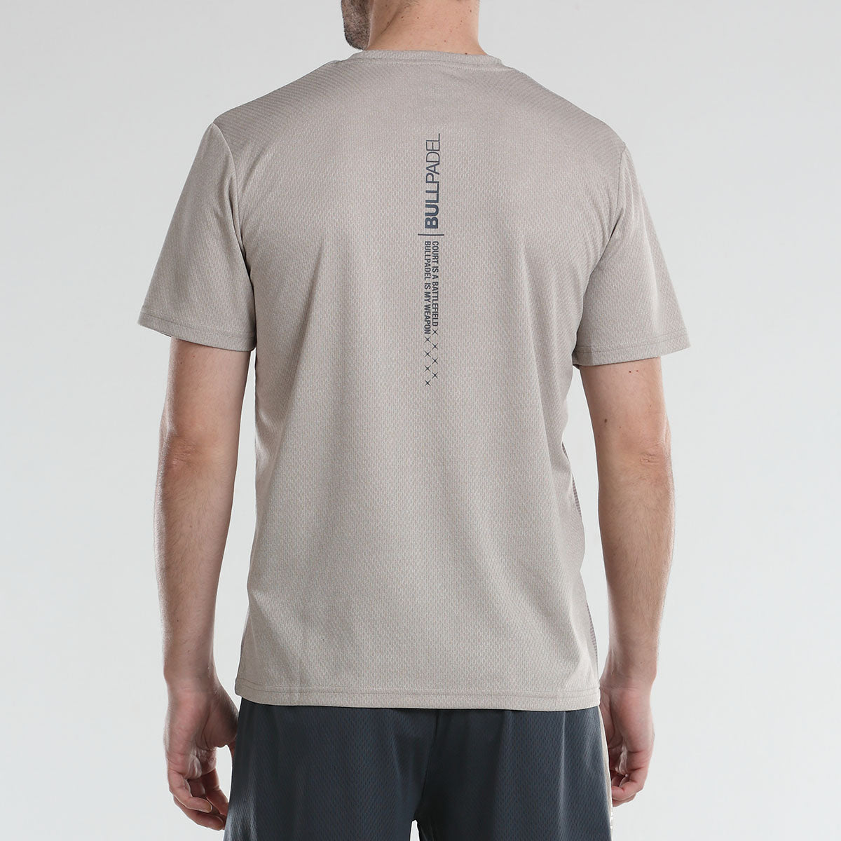 T-Shirt Bullpadel Afile Gris
