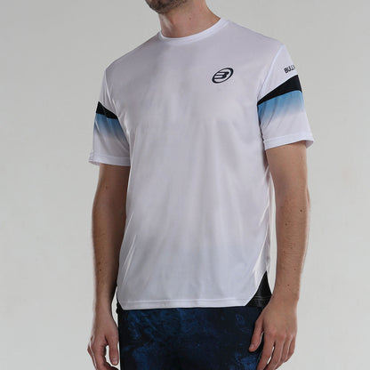 T-Shirt Bullpadel Aguzo Blanc