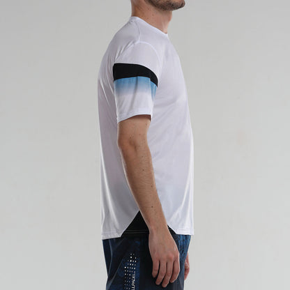 T-Shirt Bullpadel Aguzo Blanc