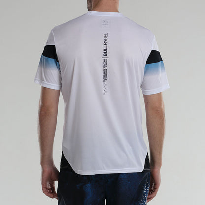 T-Shirt Bullpadel Aguzo Blanc