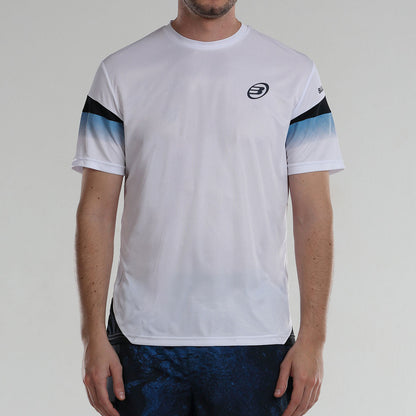 T-Shirt Bullpadel Aguzo Blanc