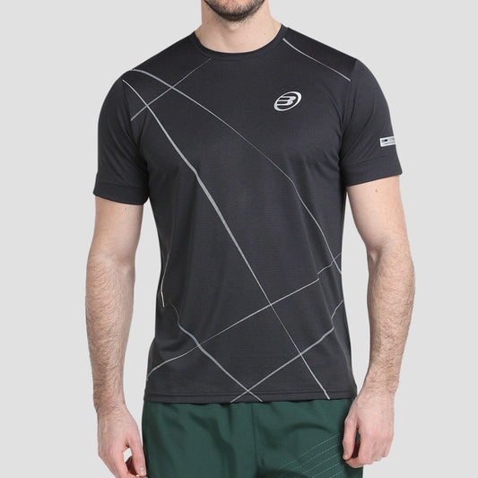 T-shirt Bullpadel Aireo Noir