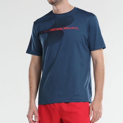 T-shirt Bullpadel Aires Bleu Marine
