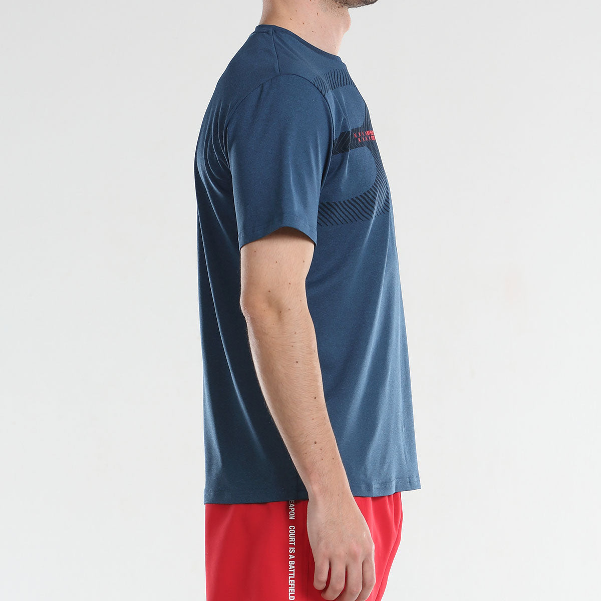T-shirt Bullpadel Aires Bleu Marine