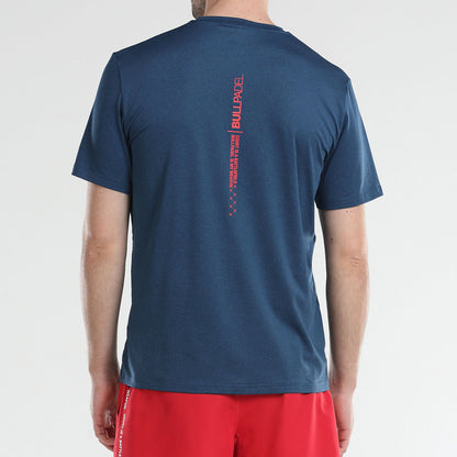 T-shirt Bullpadel Aires Bleu Marine