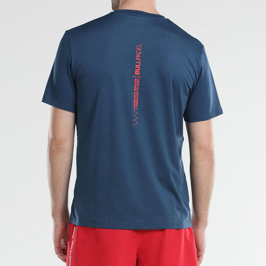 T-shirt Bullpadel Aires Bleu Marine
