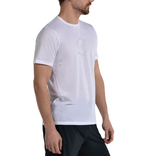 T-shirt Bullpadel Akir Blanc