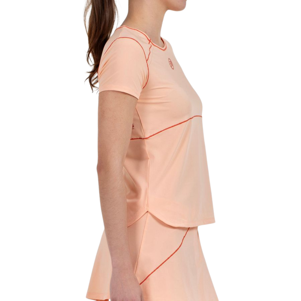 T-shirt Bullpadel Albala Orange Clair Femme
