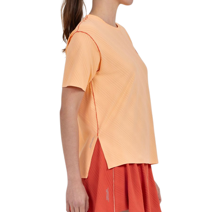 T-shirt Bullpadel Almoin Orange Clair Femme