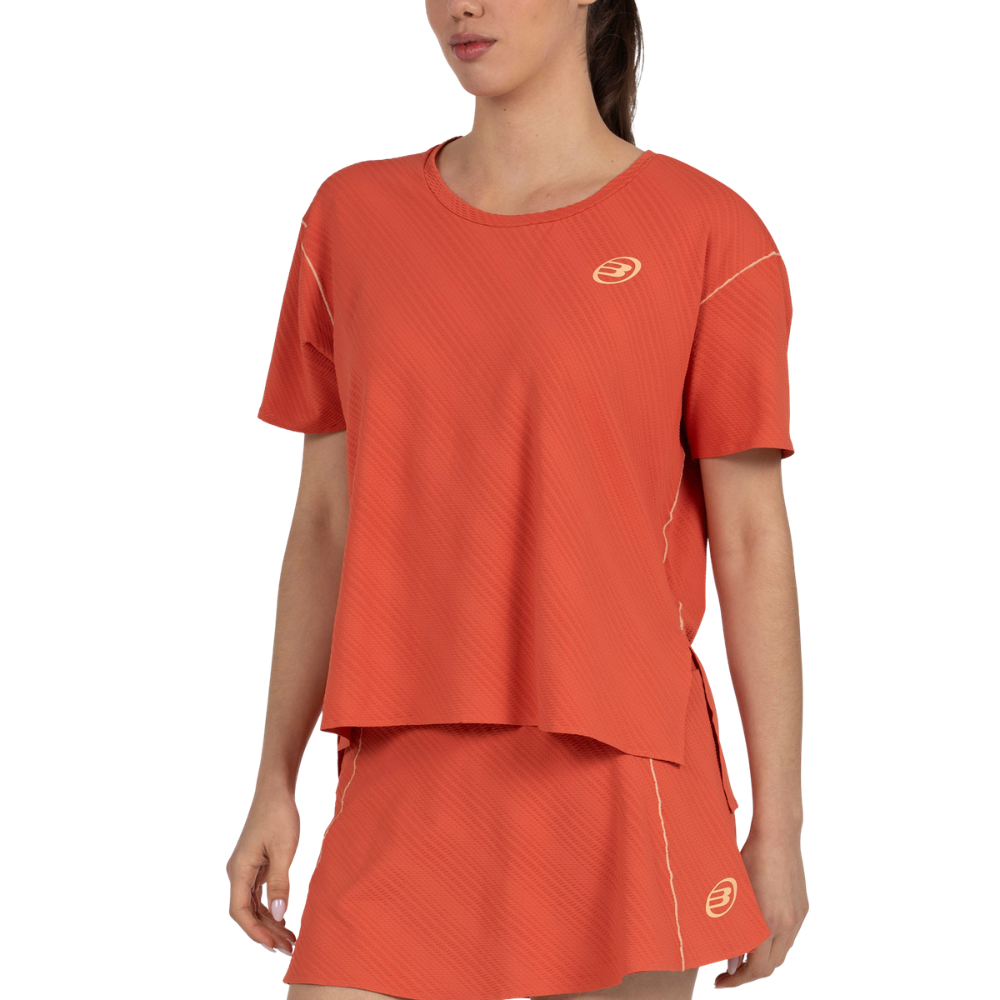 T-shirt Bullpadel Almoin Orange Femme