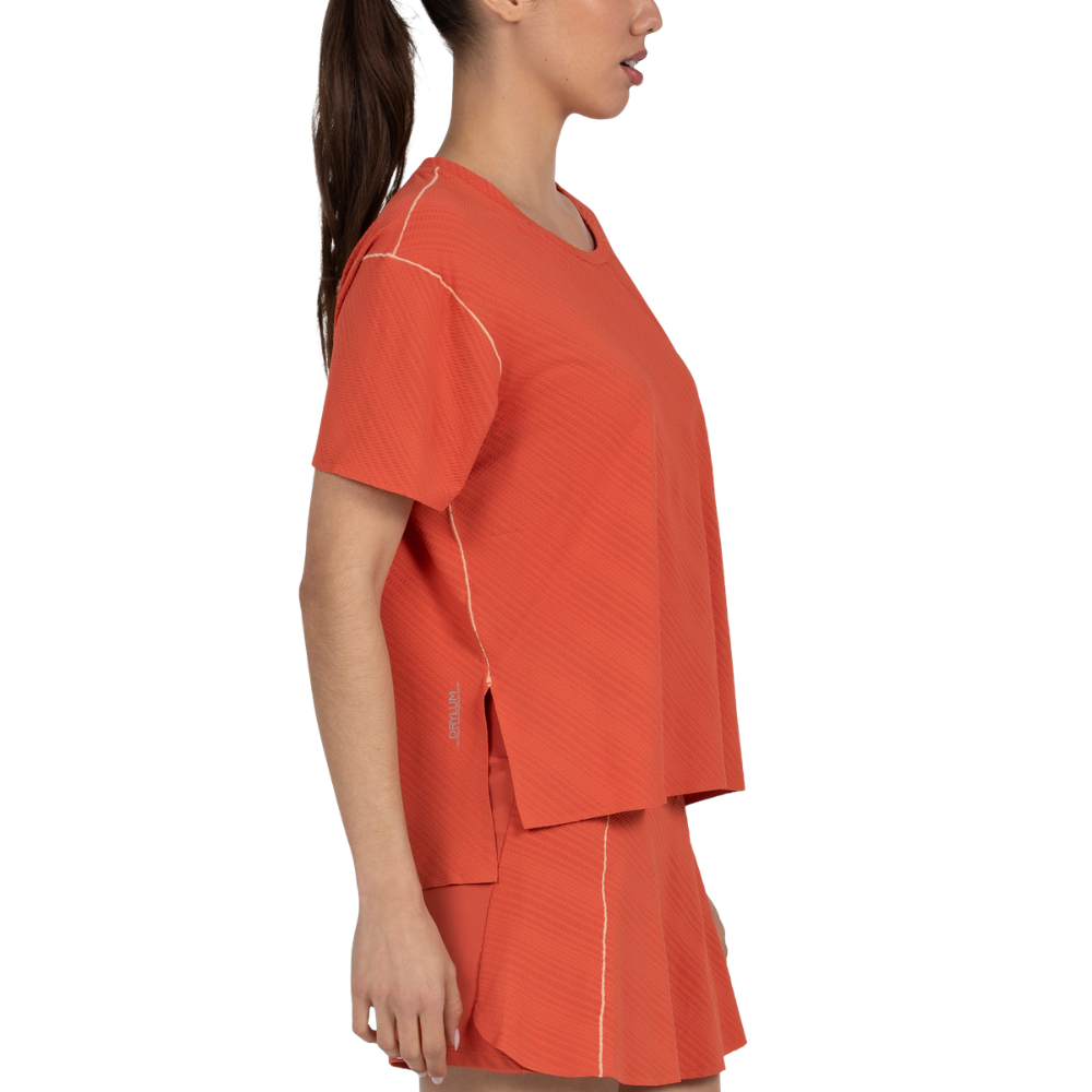 T-shirt Bullpadel Almoin Orange Femme