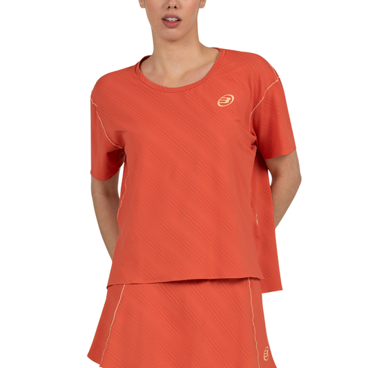 T-shirt Bullpadel Almoin Orange Femme