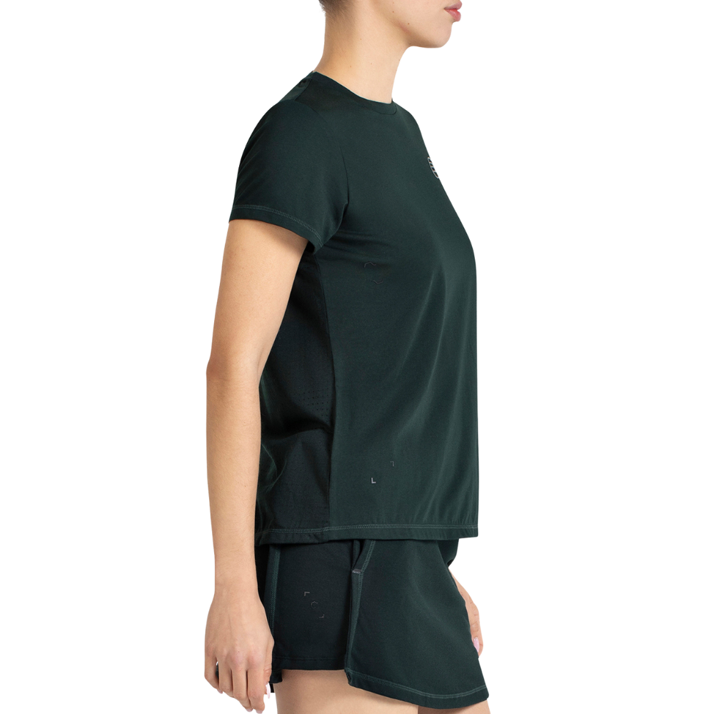 T-shirt Bullpadel Andra Vert Femme